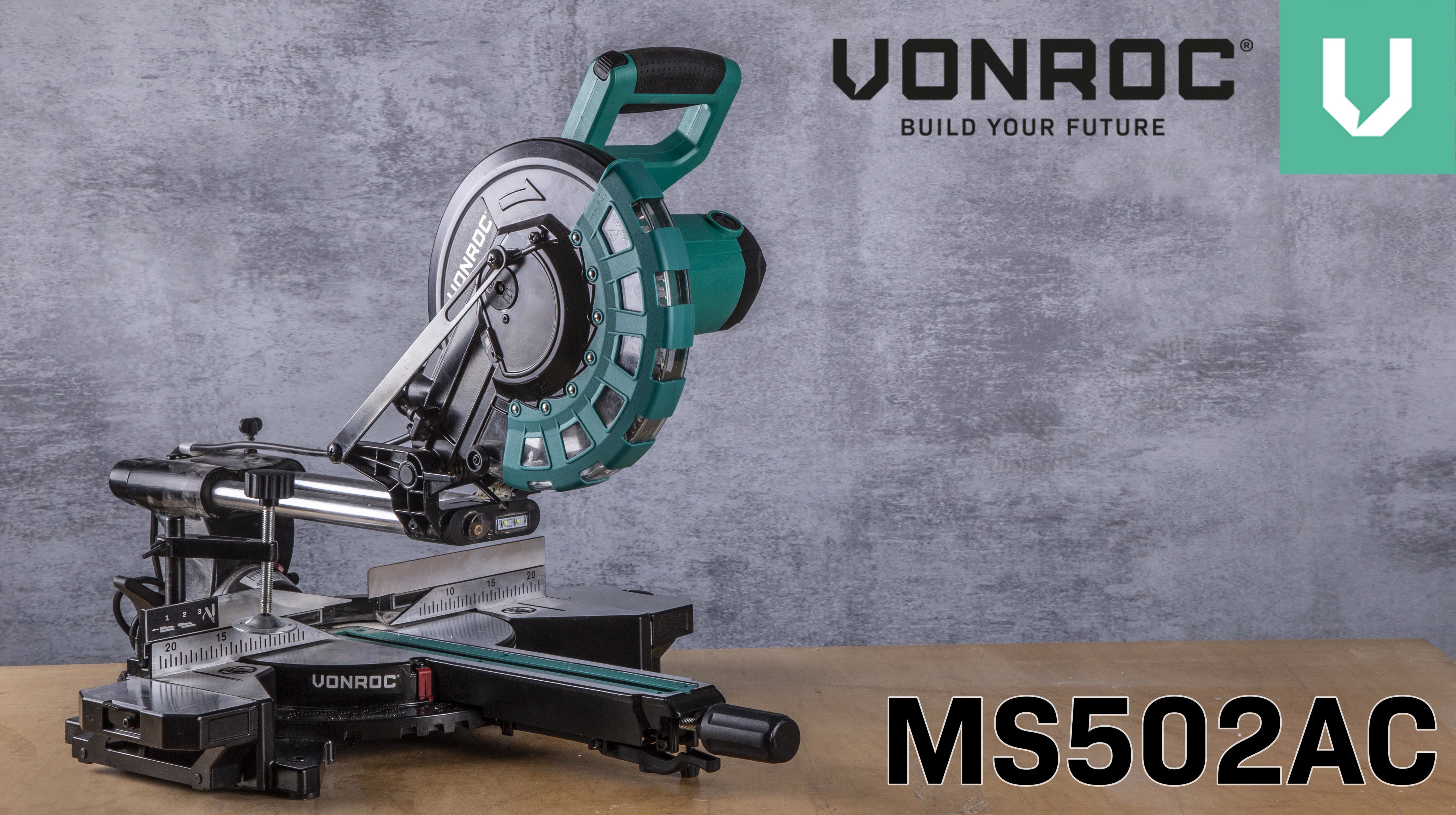 Image of Vonroc MS502AC radial mitre saw