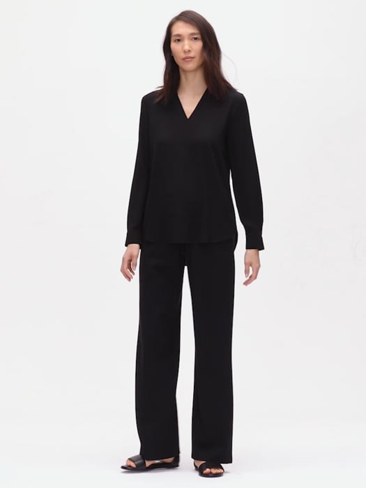 Flex Tencel Ponte Straight Pant