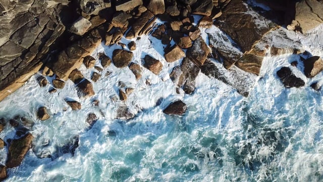 Nature, Waves, Ocean, Sea, Rock