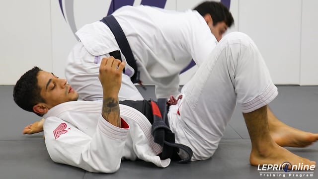 Omoplata Sweep with Lapel and Arm Control to Side Control