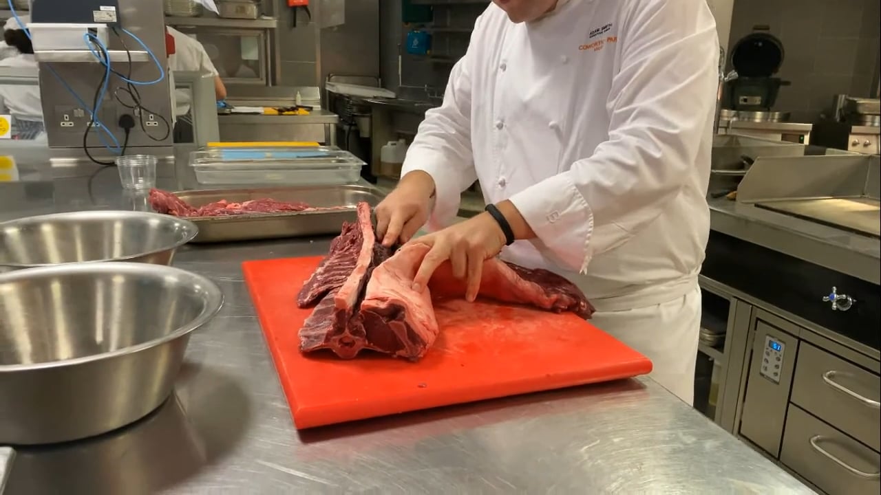 Venison trimming