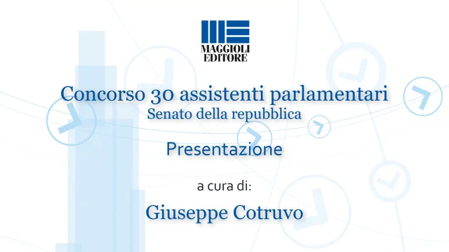 Senato della Repubblica, concorso per 30 Assistenti Parlamentari, Job  Meeting
