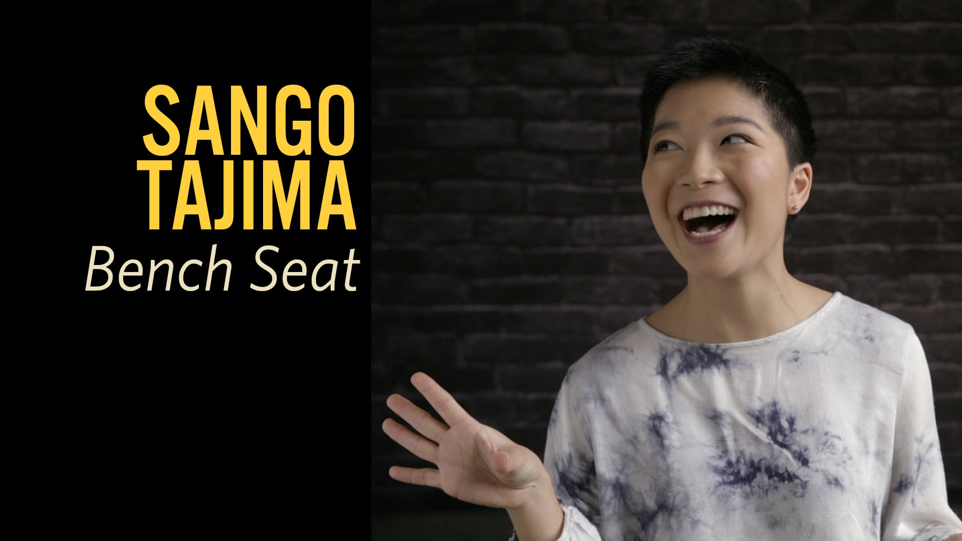 Sango Tajima performs Bench Seat, by Neil Labute