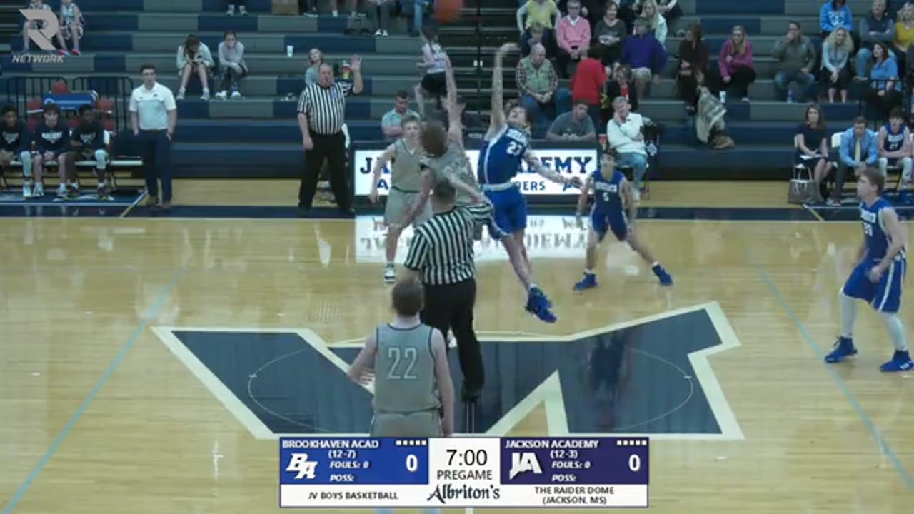 JV Boys Basketball-2020-Jan-18-Brookhaven Academy