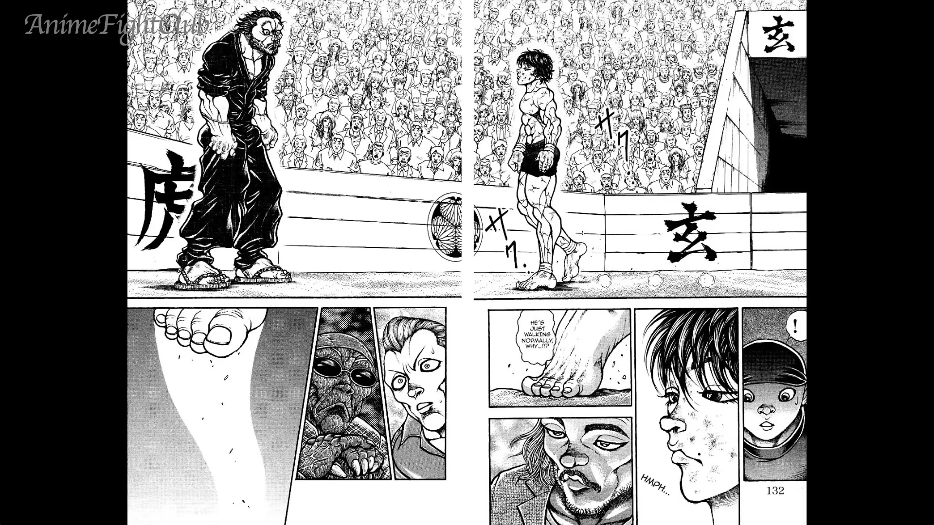 Yujiro vs Musashi!! (1 of 3) - Musashi 'Baki' Dou - Chapters 81