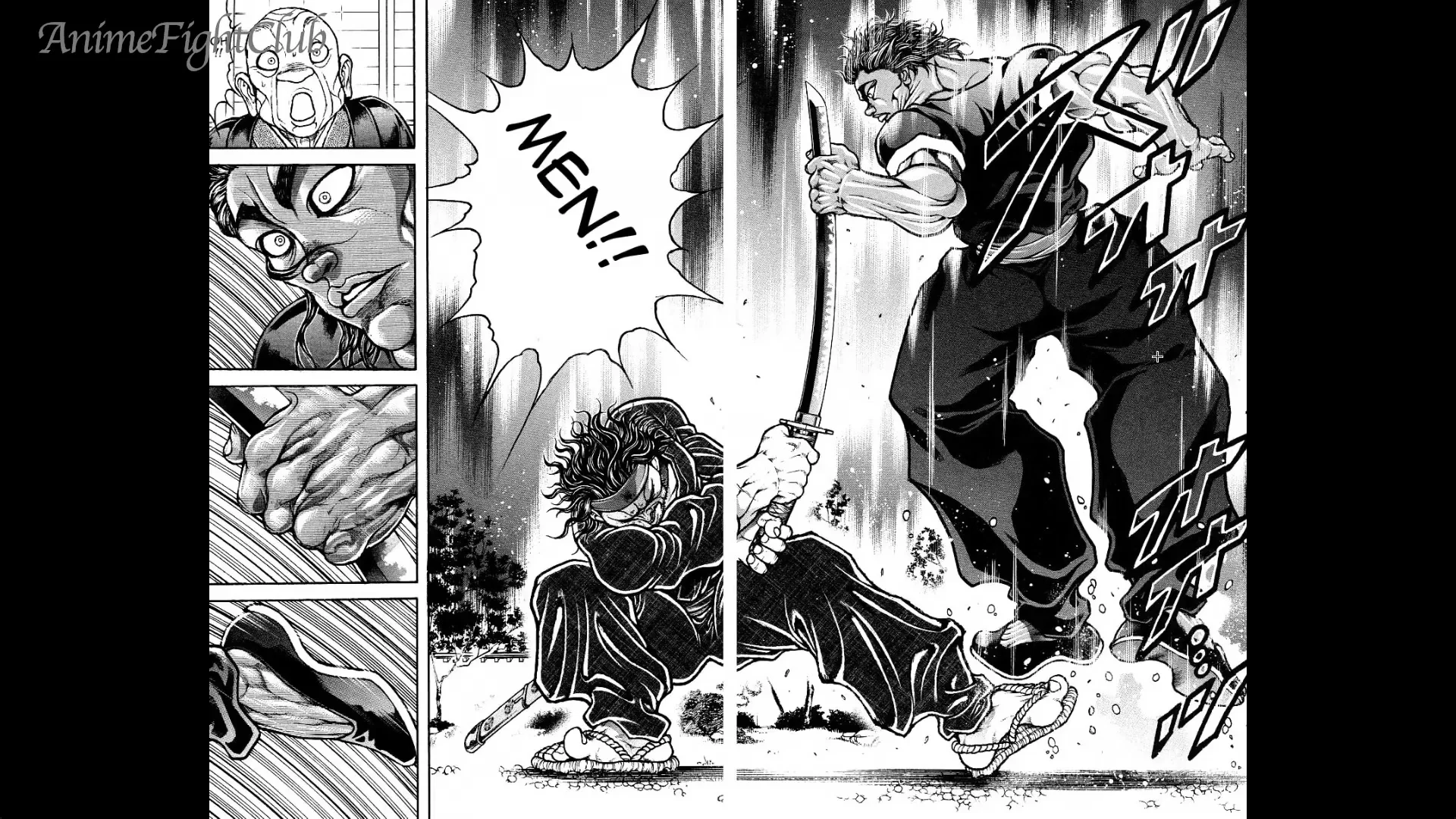 Yujiro vs Musashi!! (1 of 3) - Musashi 'Baki' Dou - Chapters 81