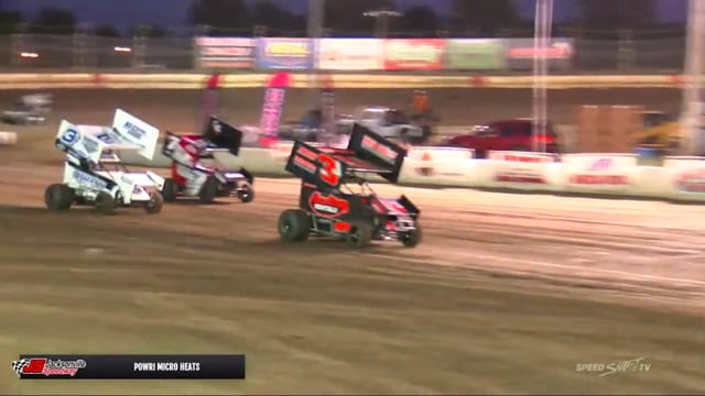 9-6-19 POWRi Engler Machine and Tool Micro Sprint League at Jacksonville Speedway