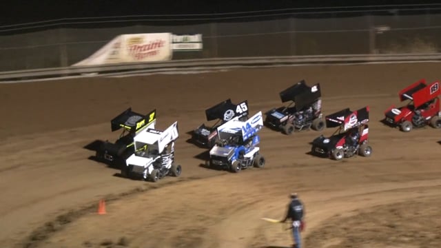 10-11-19 POWRi Engler Machine and Tool Micro Sprint League at Southern Illinois Raceway