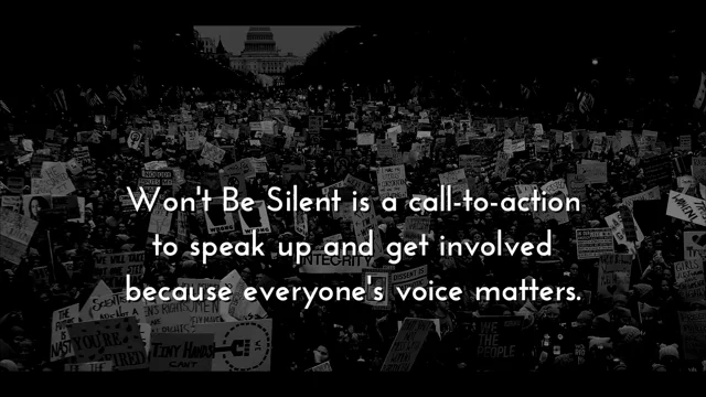 I won't be silent aboutwomen's rights - Won't Be Silent