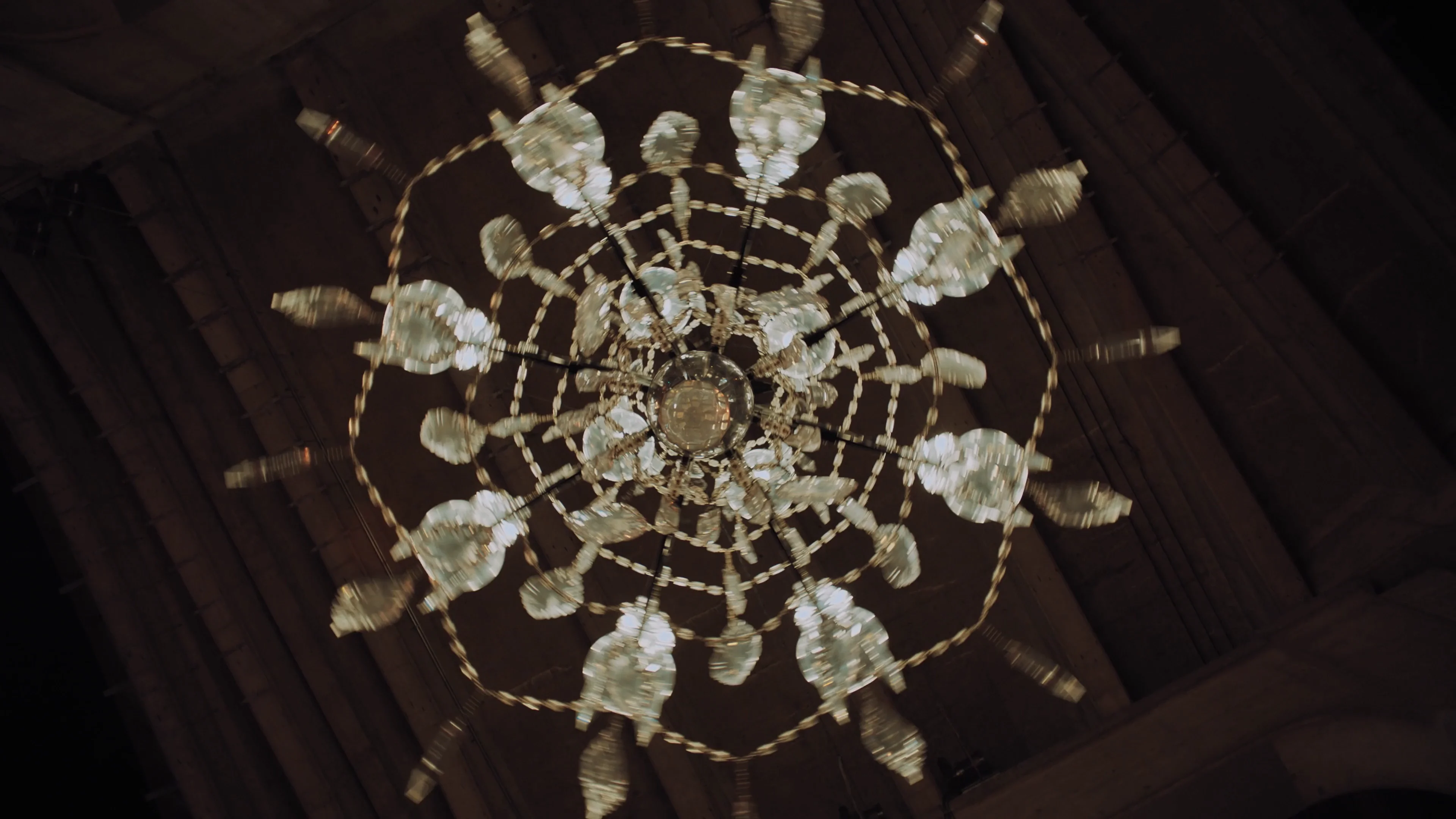 The Spinning Chandelier