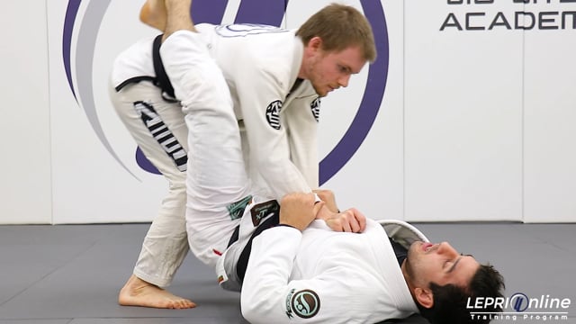De La Riva Sweep to Leg Drag to Side Control or Back Take