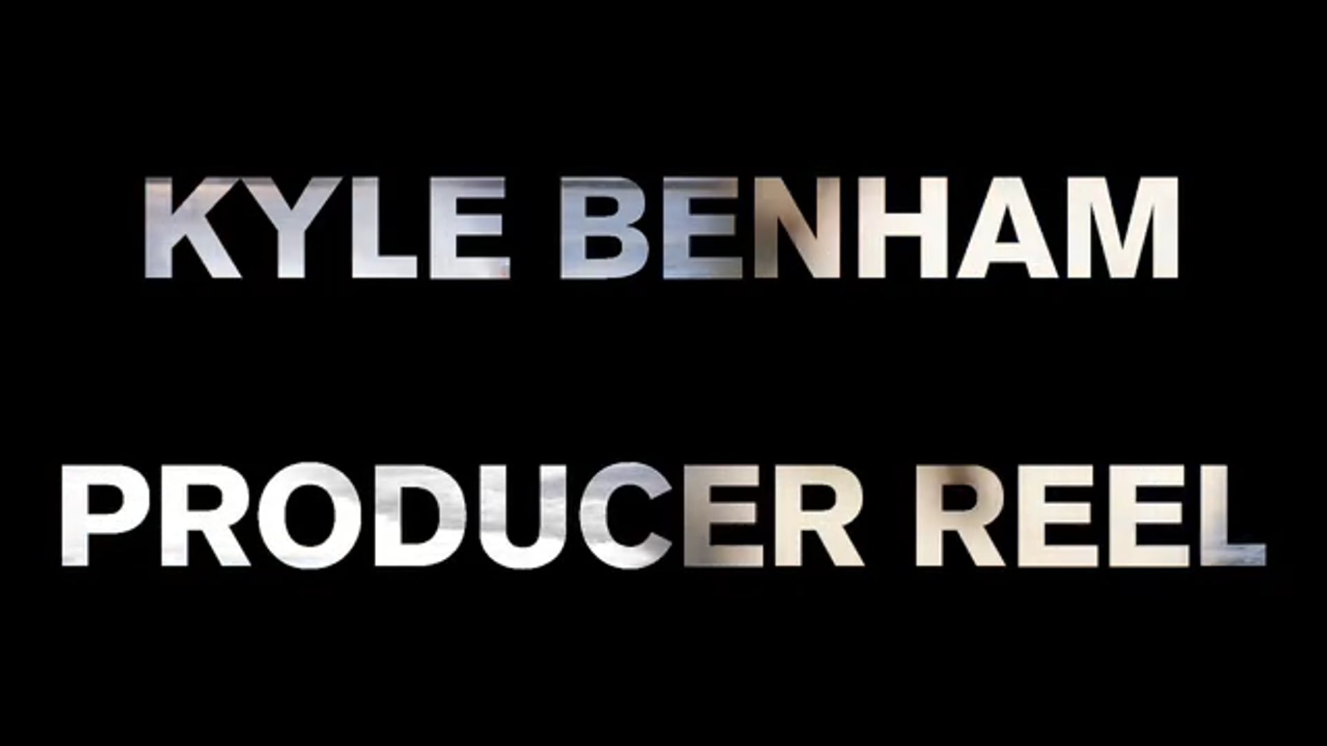 Sizzle Reel