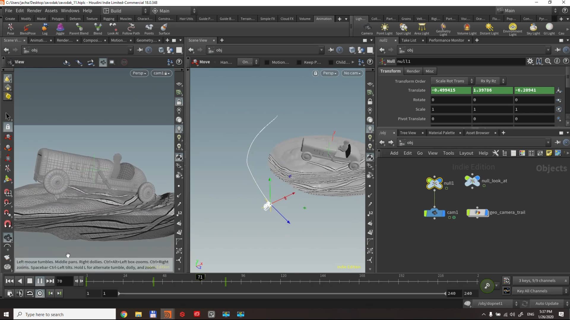 Houdini 18 Basic Camera Animation on Vimeo
