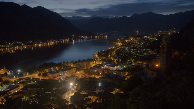 Kotor, Montenegro, Atardecer, Velada