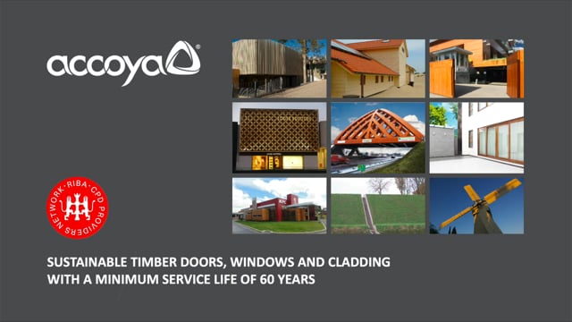 Louis Vuitton Designs - Accoya project case study - Cladding