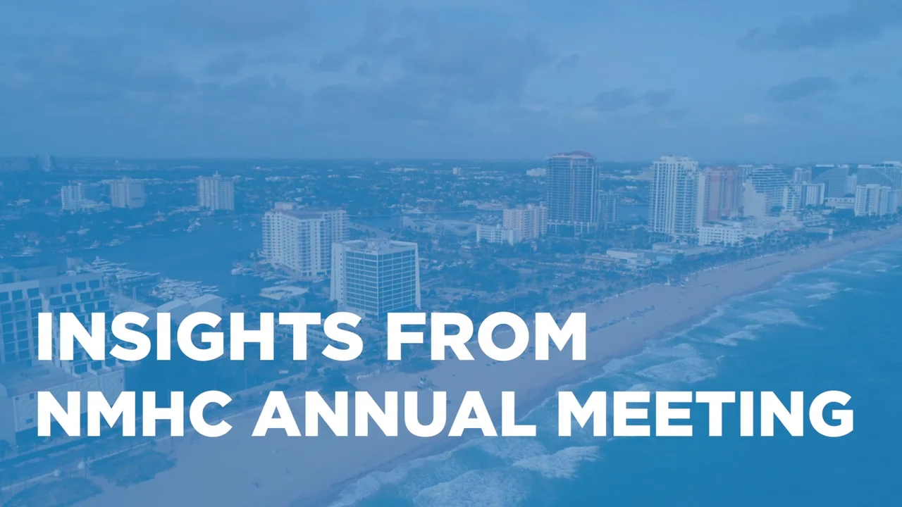 Insights from NMHC Annual Meeting // Vid 1 on Vimeo