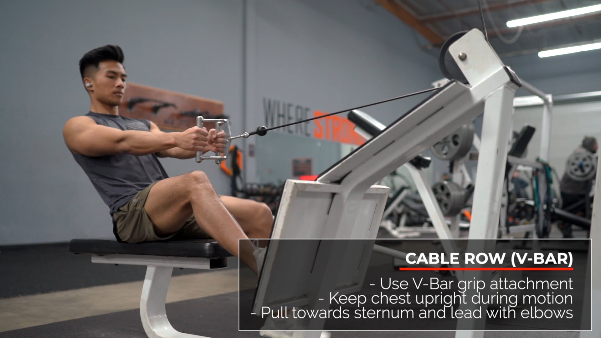 Cable Row (VBar) on Vimeo