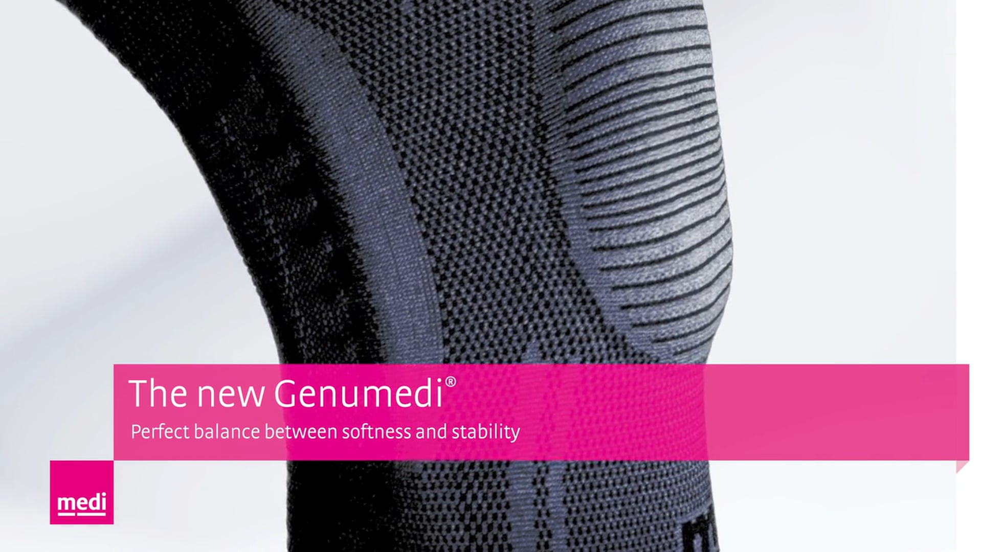 The new Genumedi® soft support of medi – Because movement is key