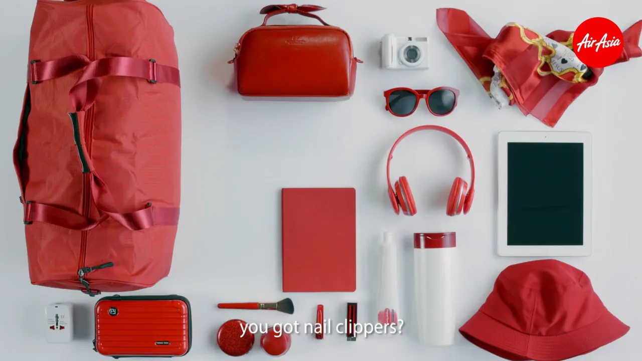 Airasia hand outlet carry backpack