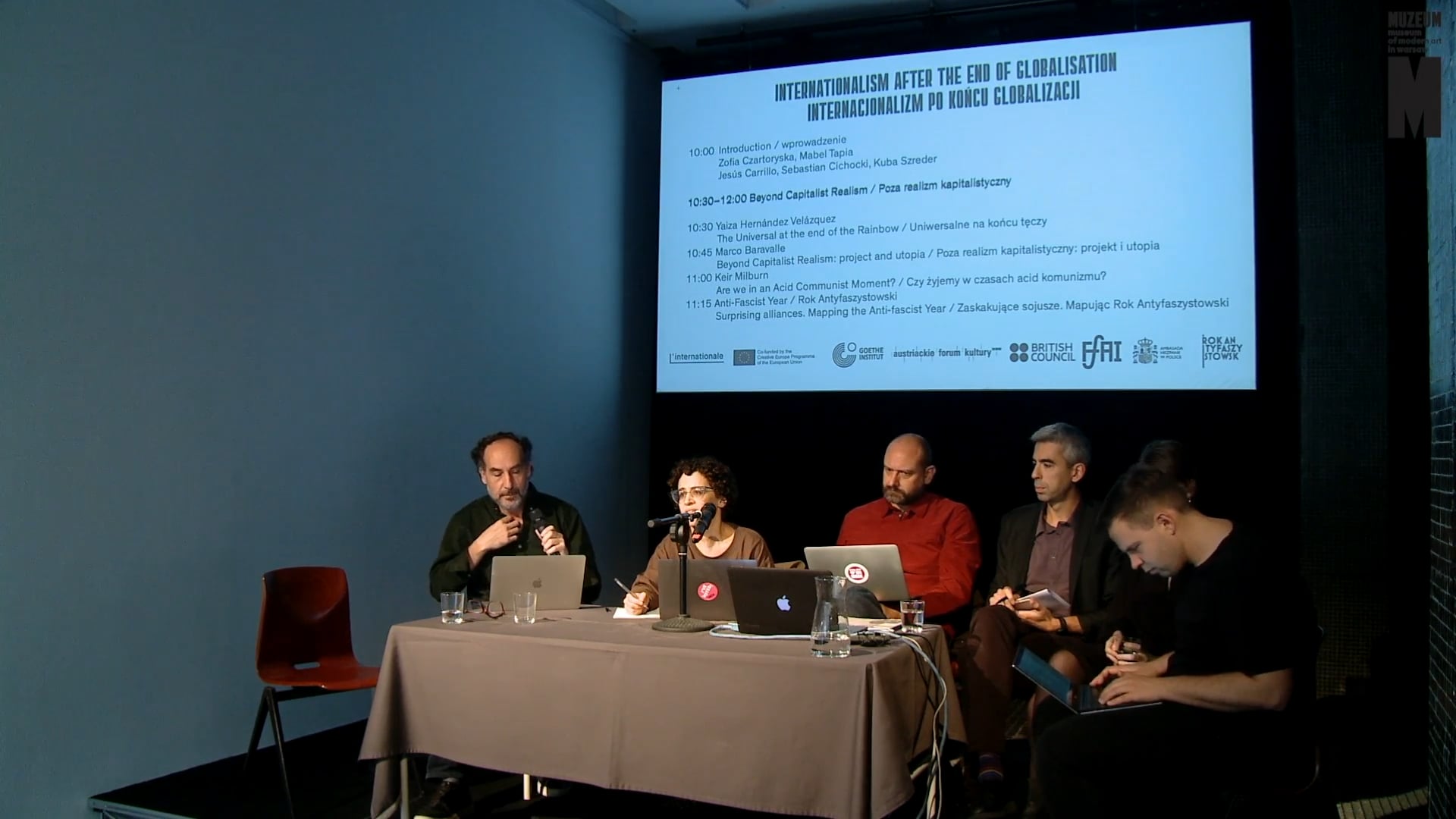 Talk at "Beyond Capitalist Realism" | Internationalism After the End of Globalisation, Museum Of Modern Art, Warsaw (min. 19.06-44.05)
