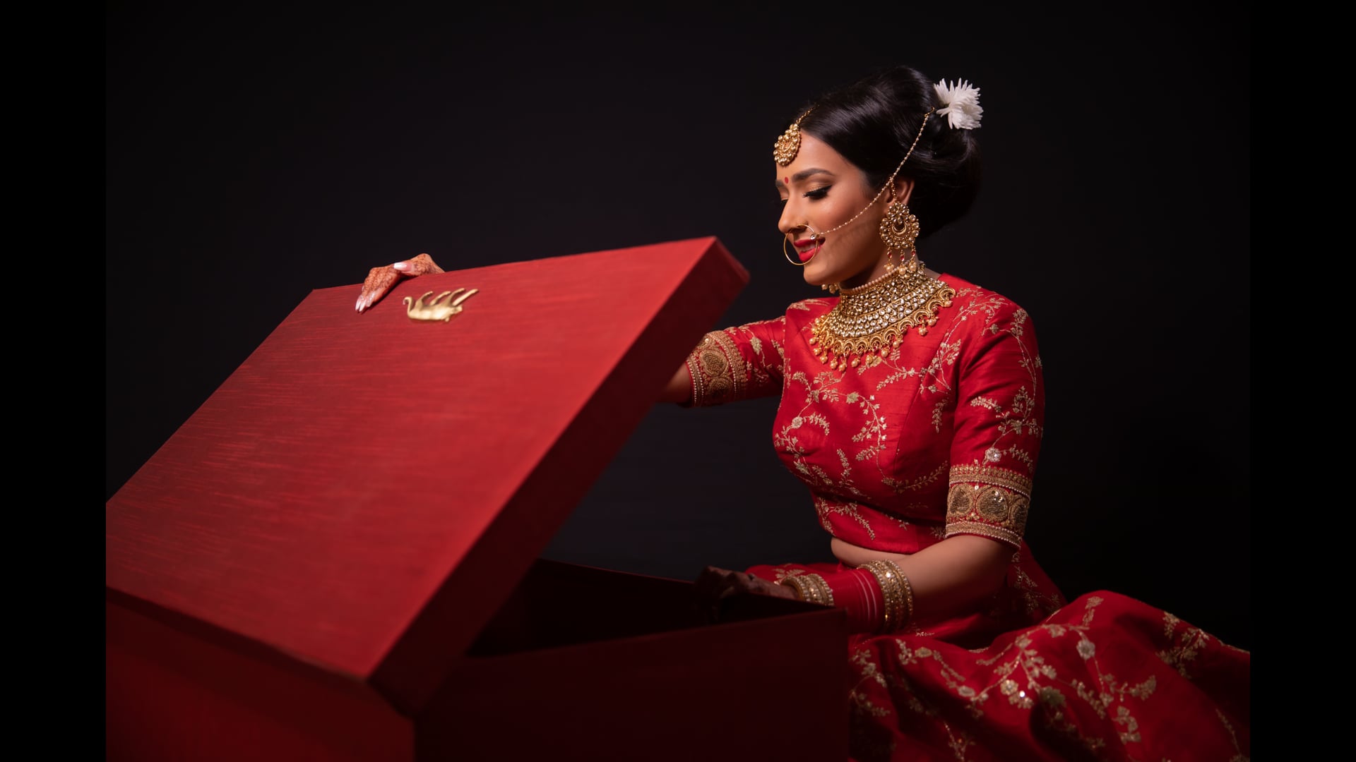 Muskaan Getting Ready
