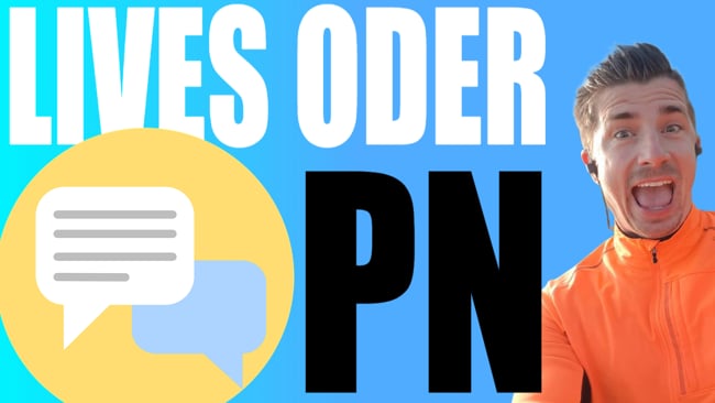 Soll ich LIVE Videos machen oder mehr Sprachnachrichten versenden?