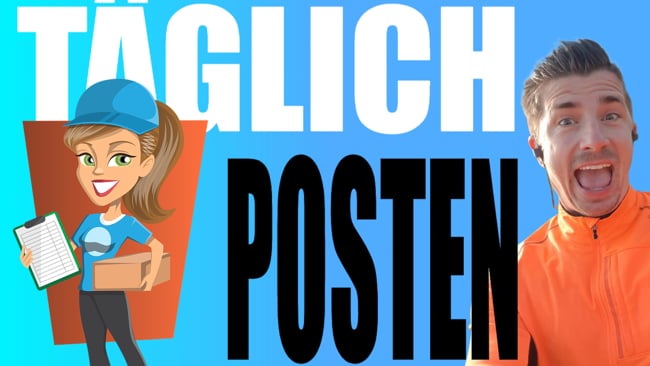 Soll ich jeden Tag ein neues Posting machen?