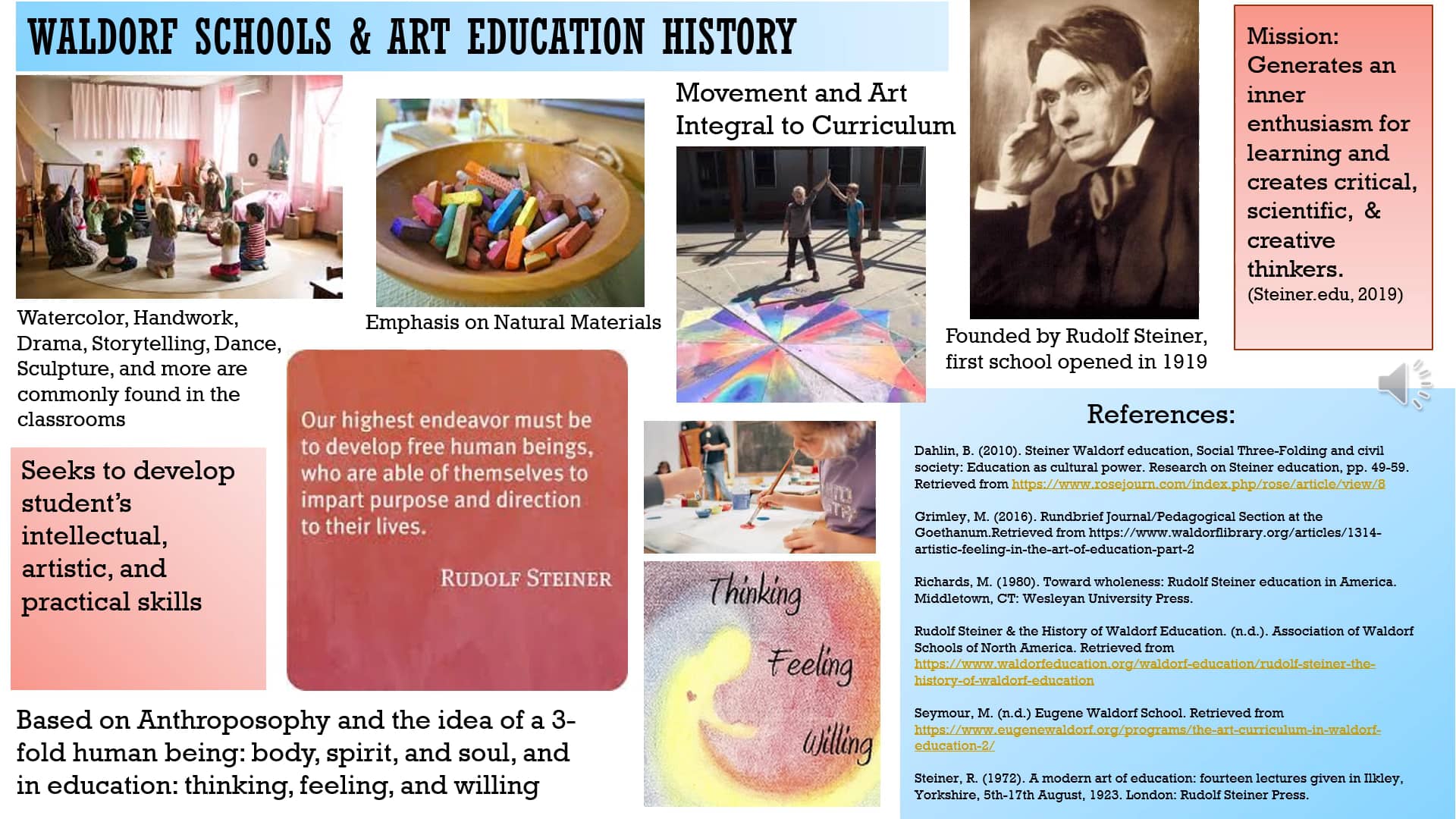 Waldorf Schools and Art Education History on Vimeo