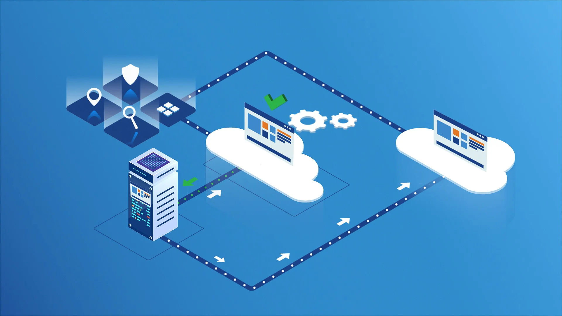 Isometric - TierPoint - DRaaS on Vimeo
