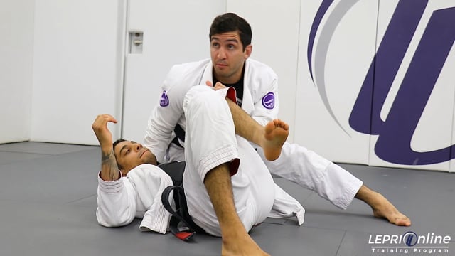 Omoplata on Lapel Sweep to  Side Control