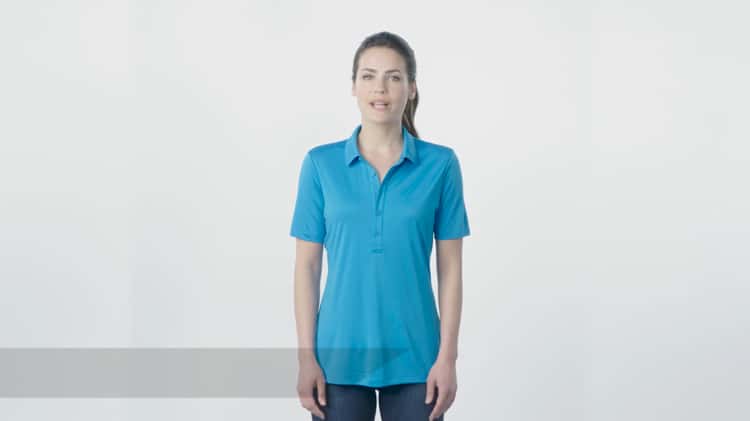 Sport-Tek Ladies Posi-UV Pro Polo.