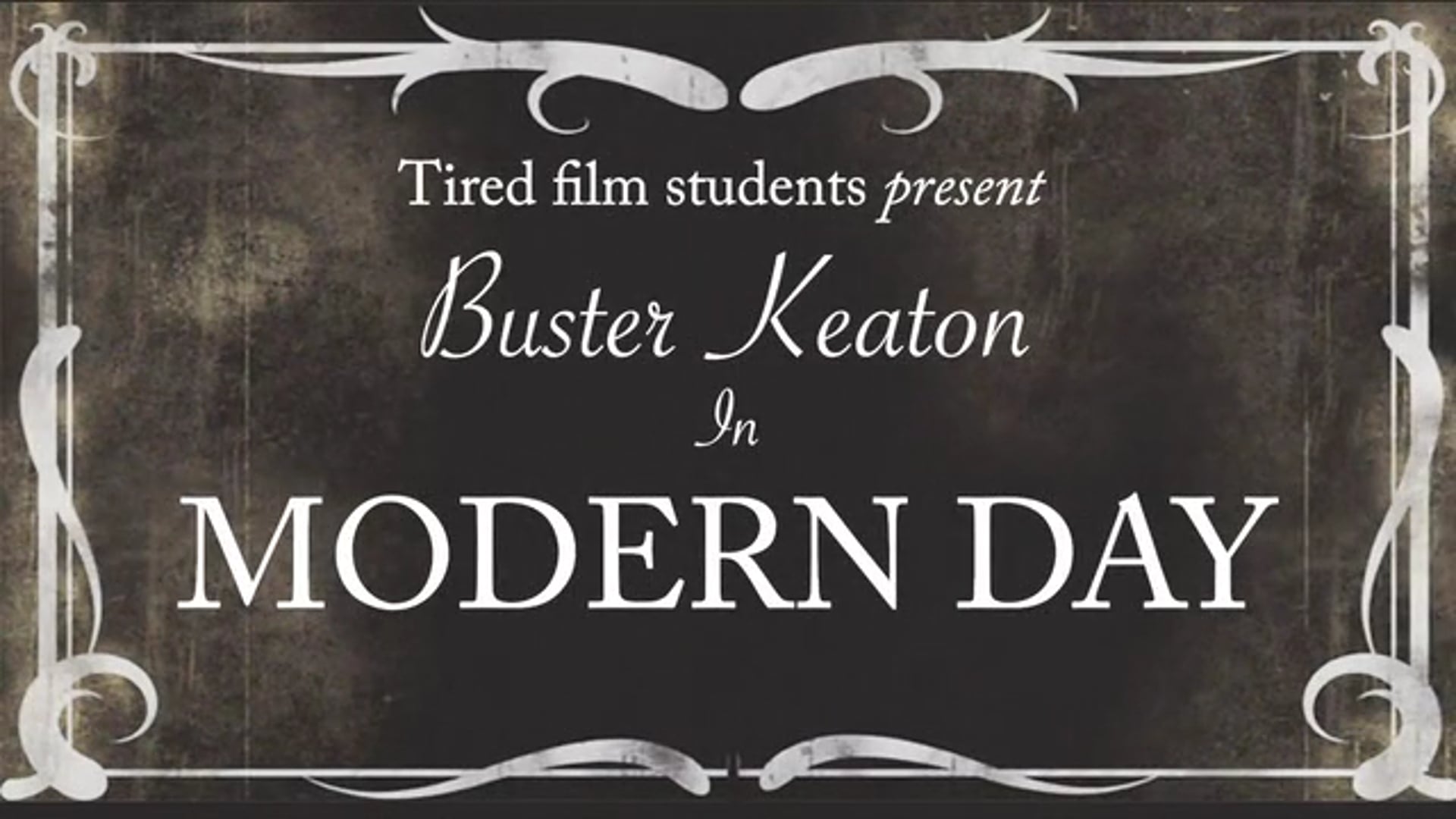 Buster Keaton in Modern Day