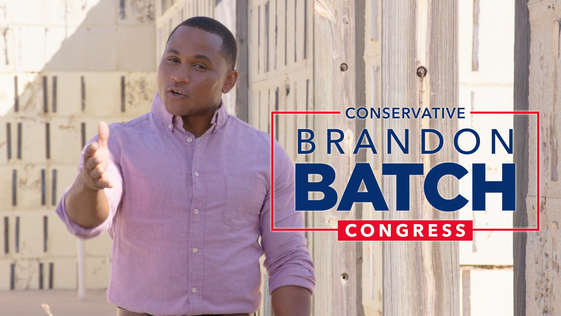 Brandon Batch Congressional Campaign Announcement
