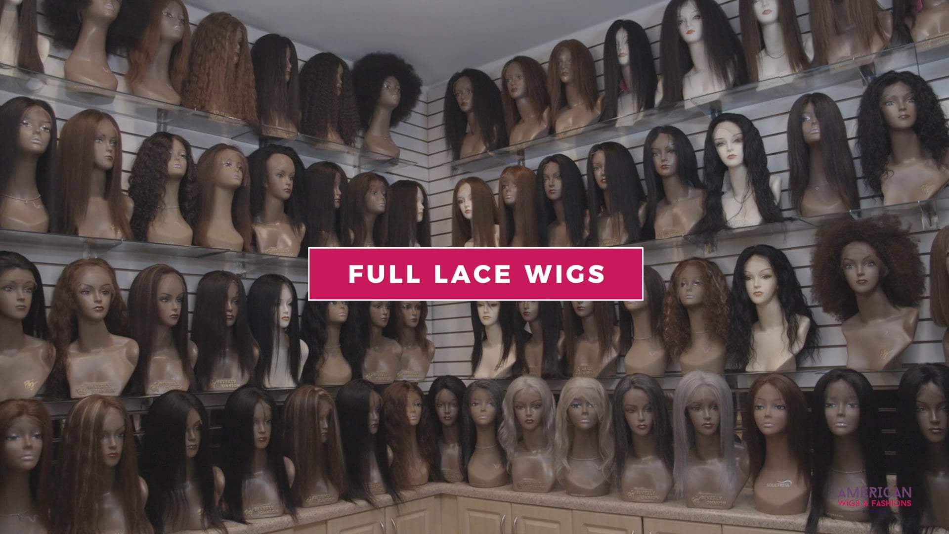 American Wigs & Fashions Premium Lace Wig Promo