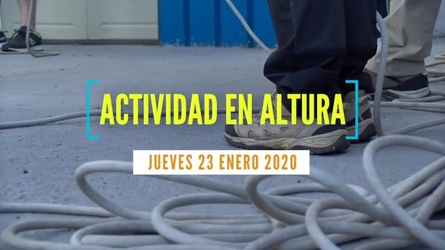 2020-01-23 | ACTIVIDAD EN ALTURA - PATRONA 2020