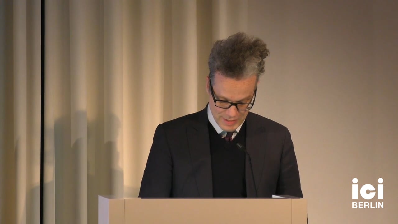 Introduction by Arnd Wedemeyer