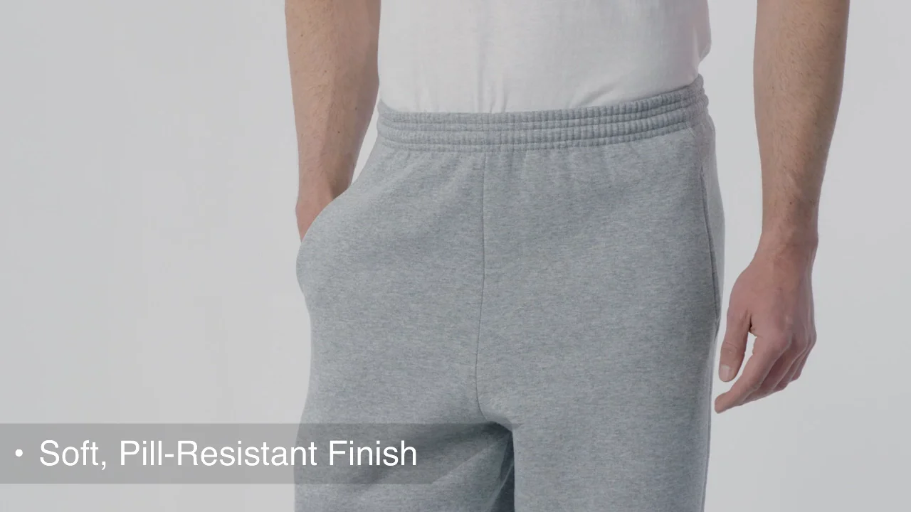 Port & Company® - Core Fleece Sweatpant with Pockets PC78P on Vimeo