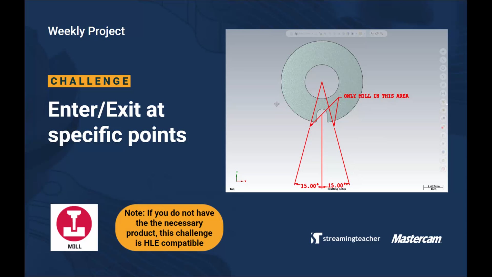 Enter/Exit at specific points