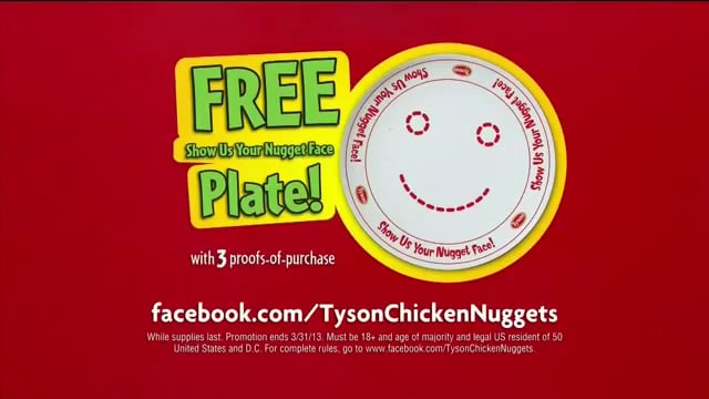 tyson chicken nuggets commercial