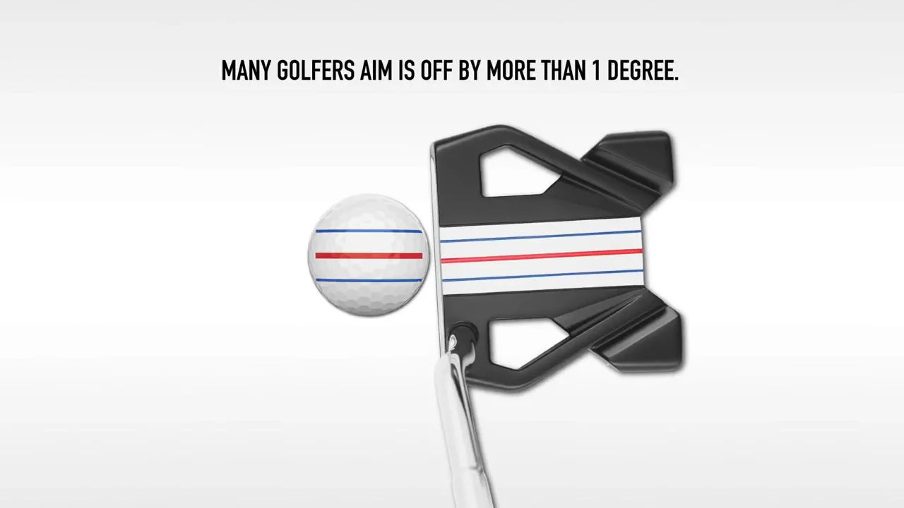 Odyssey Triple Track Stroke Lab Double Wide Putter at