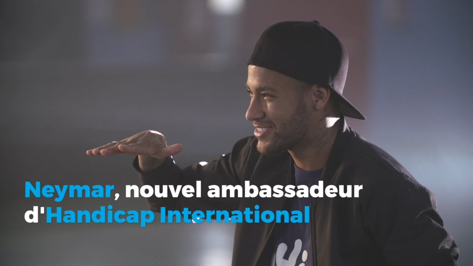 Handicap International - Making of clip Neymar