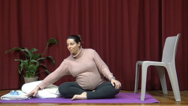Yoga prénatal - Repos de déesse