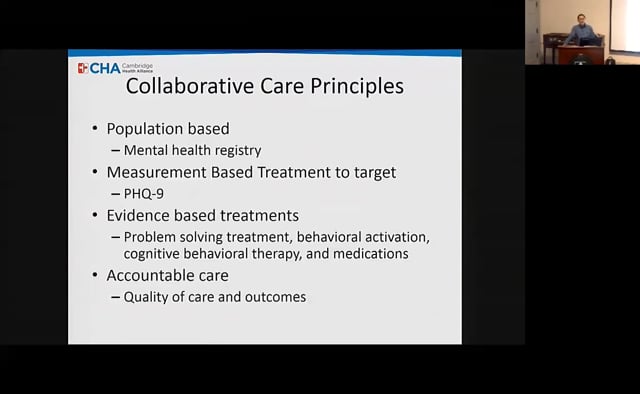 January 30, 2020 - 5th Annual George J. Rosenbaum, M.D., Lecture in Primary Care and Psychiatry