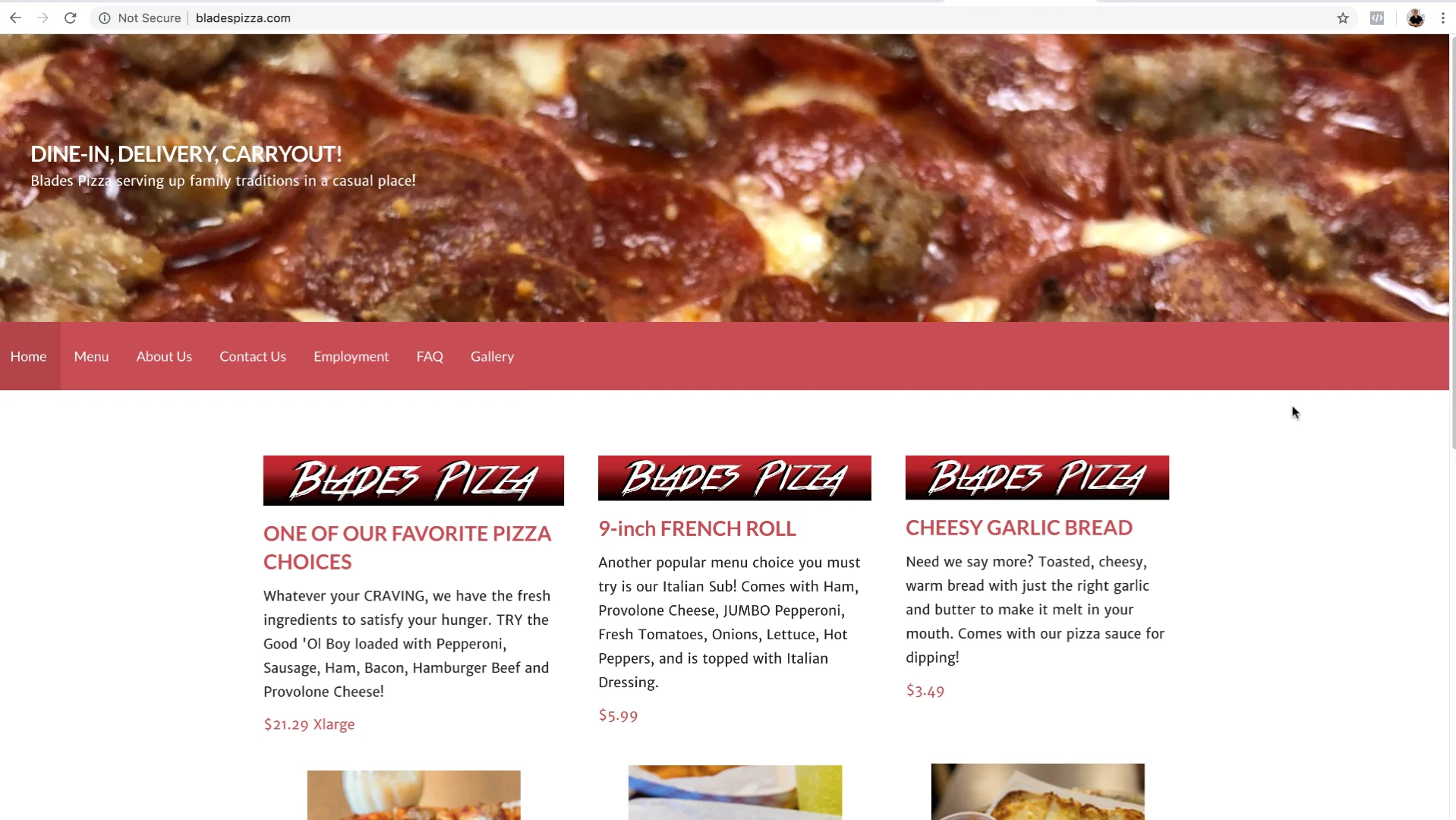 Blades Pizza Analysis on Vimeo