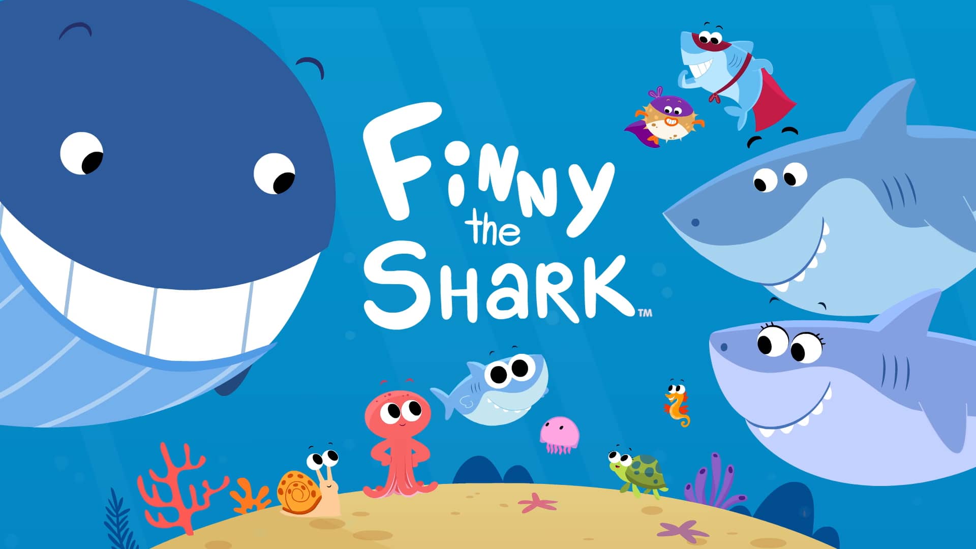 Finny The Shark Trailer | Super Simple on Vimeo