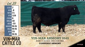 Lot #23 - VIN-MAR ARMORY 9549