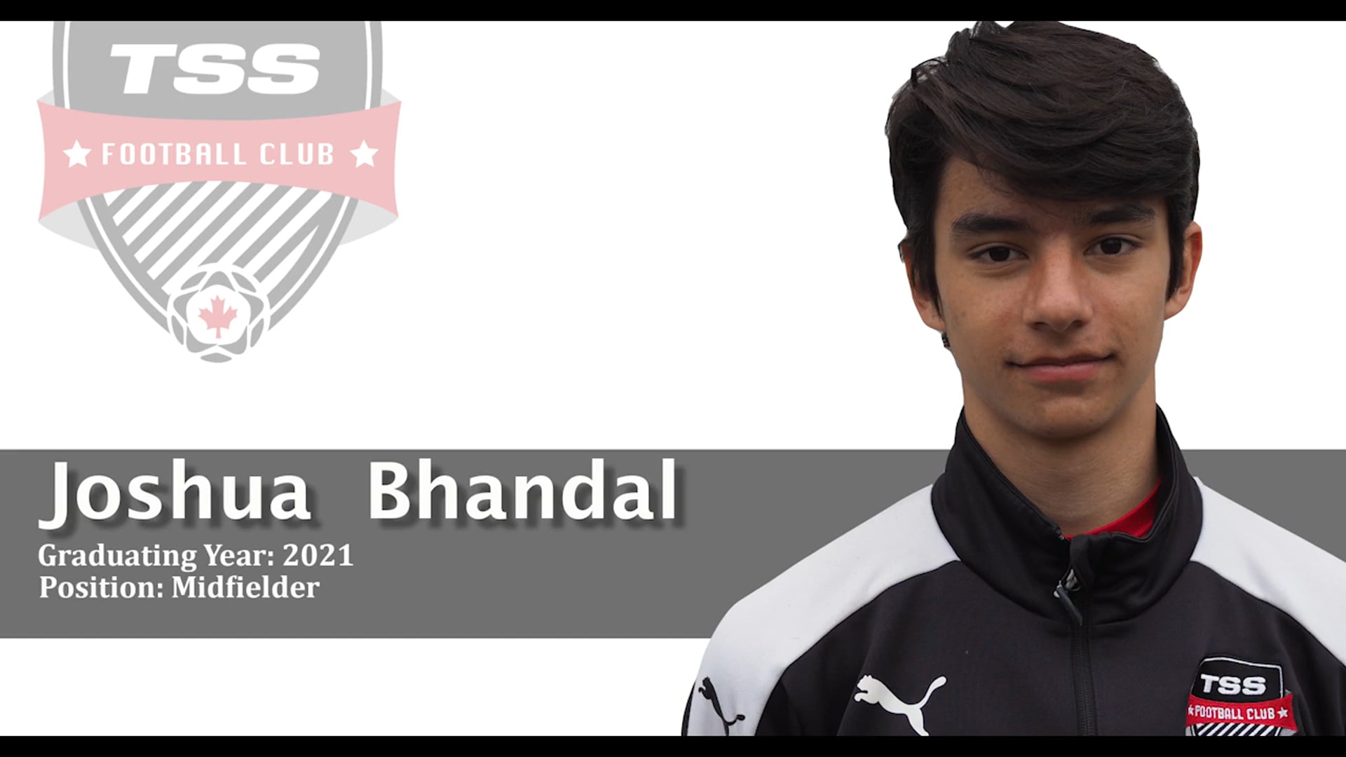 Joshua Bhandal (2021 Grad)