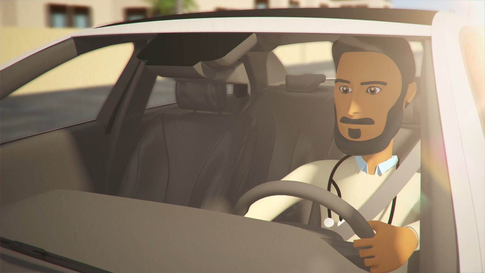 Mercedes - Accident Management Animation