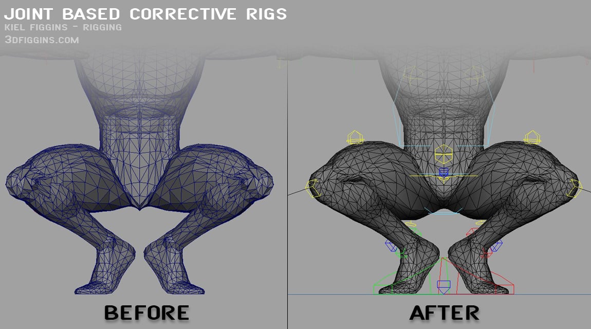 Corrective Joint Based Rigs | Videos & Movies on Vimeo