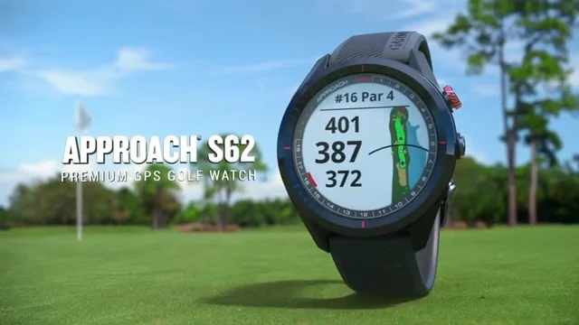 Garmin Approach S62 GPS Golf Watch - InTheHoleGolf.com